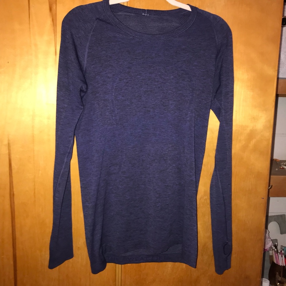 Lululemon Deep Purple Swiftly Tech long sleeve